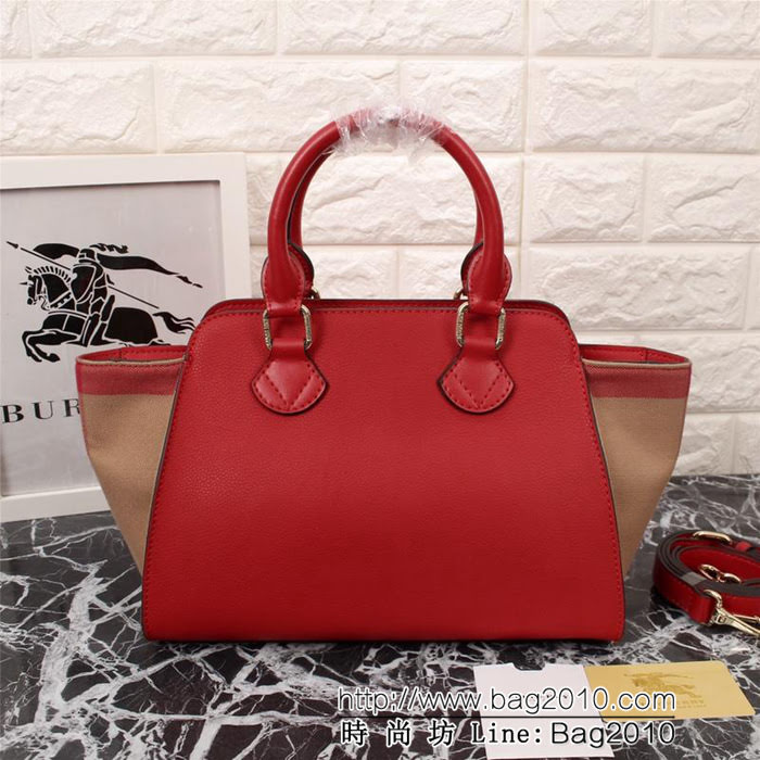 BURBERRY巴寶莉 獨家爆款 立體結構感 Canvas格紋托特包 39921  Bhq1002